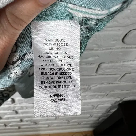 Abound Floral Puff Sleeve Dress Size Small - Picture 6 of 9